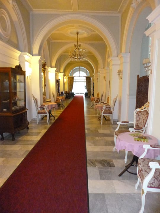 Vom Zimmer zur Rezeption Hotel Pannonia