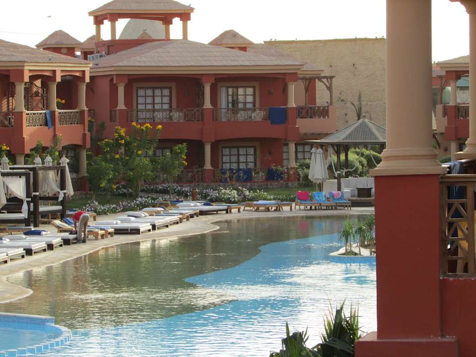 Aussicht vom Zimmer Pickalbatros Alf Leila Wa Leila Resort - Neverland Hurghada