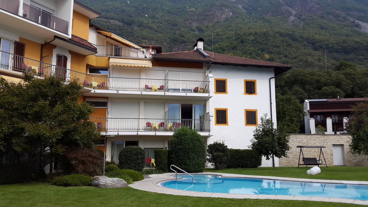 Garten und Pool Hotel Günther Garni