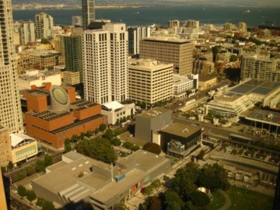 Ausblick vom "The View" Hotel San Francisco Marriott Marquis