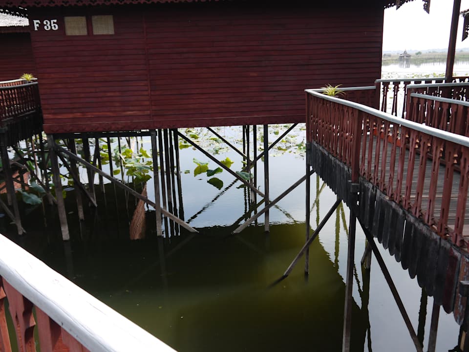 Wasserbungalows Hupin Inle Khaung Daing Village Resort