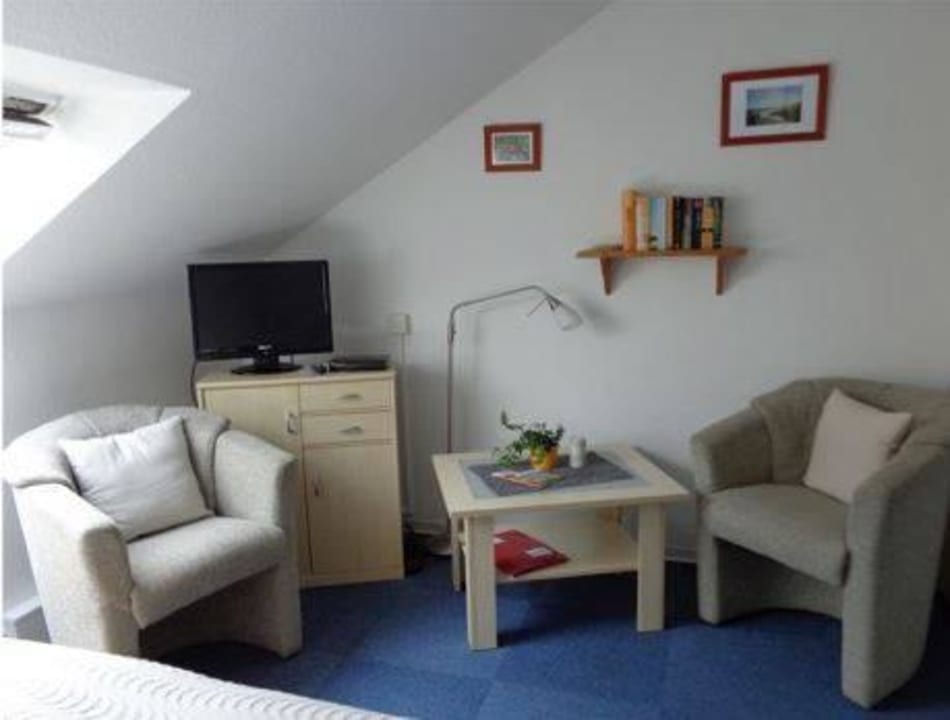 Wohnbereich in einer Wohnung Haus Wittdün