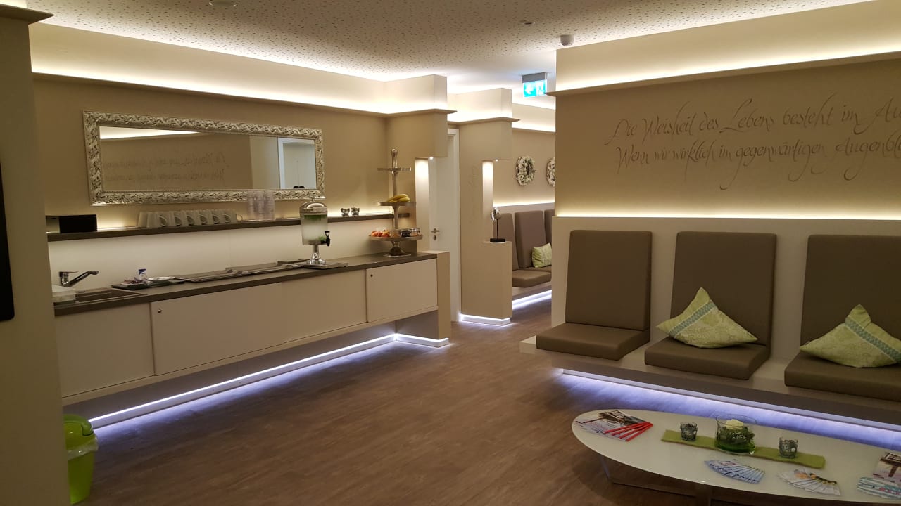 Saunabereich Ruhezone Hotel Ludinmühle