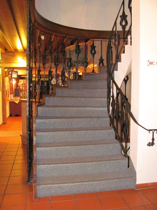 Aufgang zu den Zimmern Sporthotel Heiligenblut