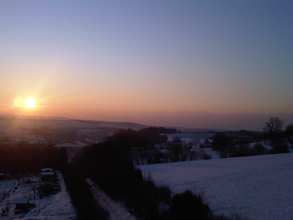 Morgens ... Hotel Le Funi