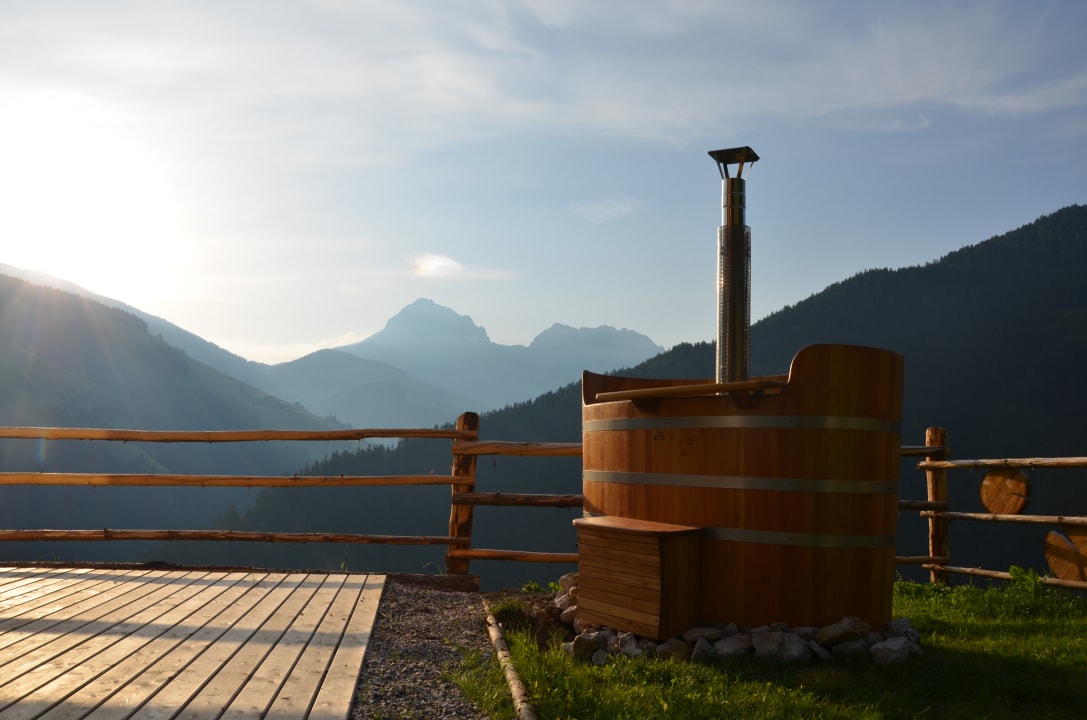 Ausblick Naturchalet Rinkwein & EinStein