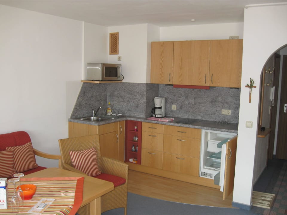 Küchenzeile Ferienwohnung Hellerbach