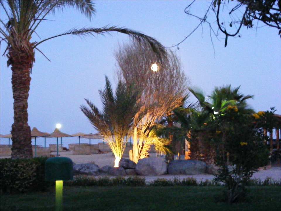 Blick vom Bungalow Shams Safaga Resort