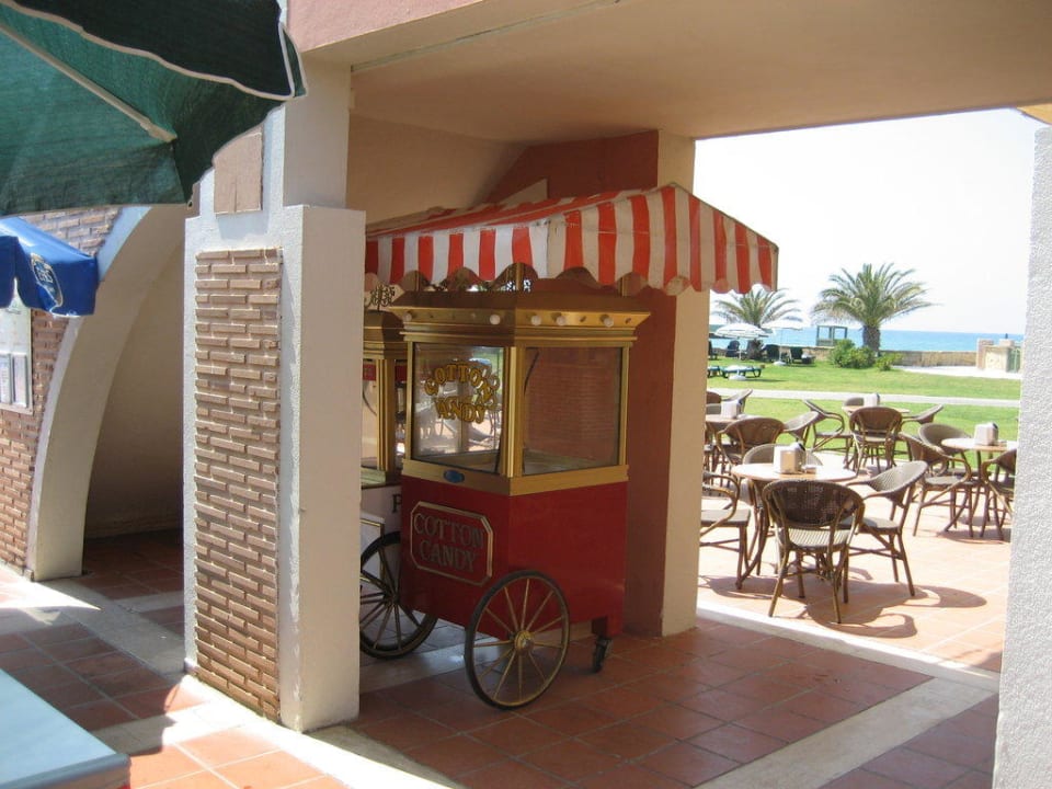Abends Popcorn und Zuckerwatte Megasaray Club Belek