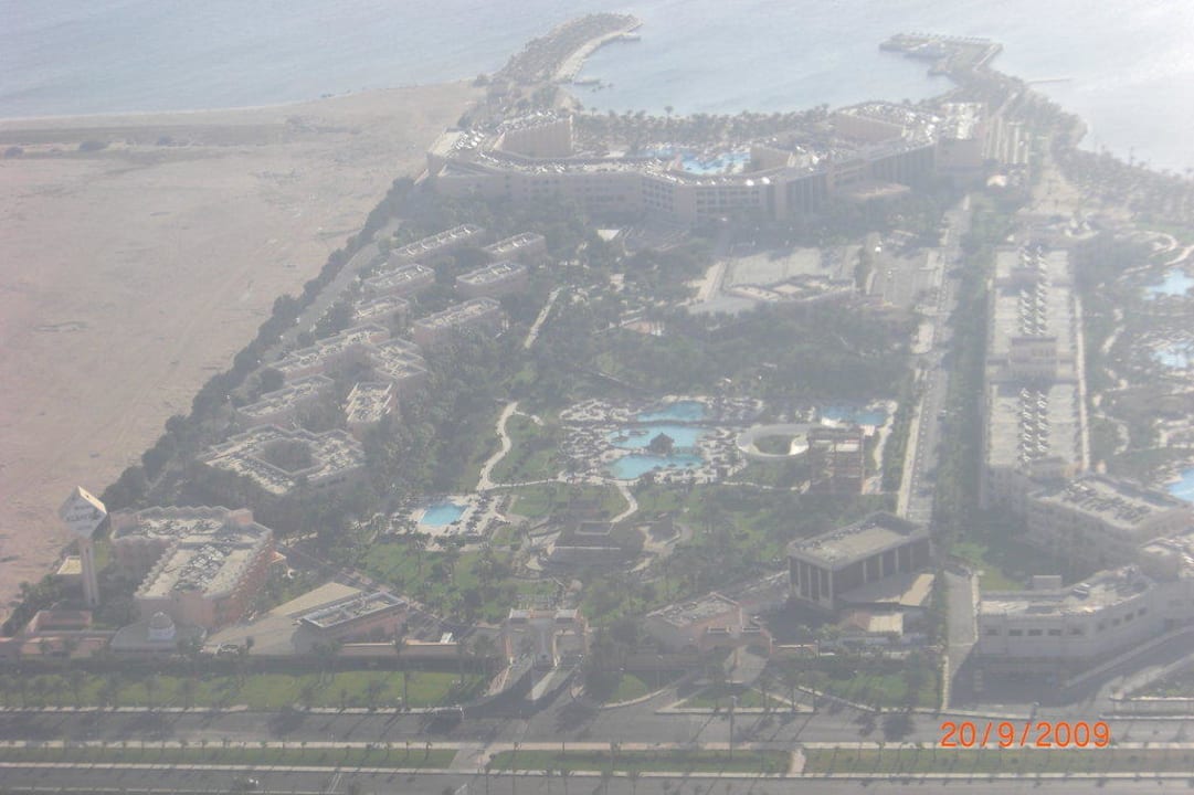 Aus der Luft Beach Albatros Resort