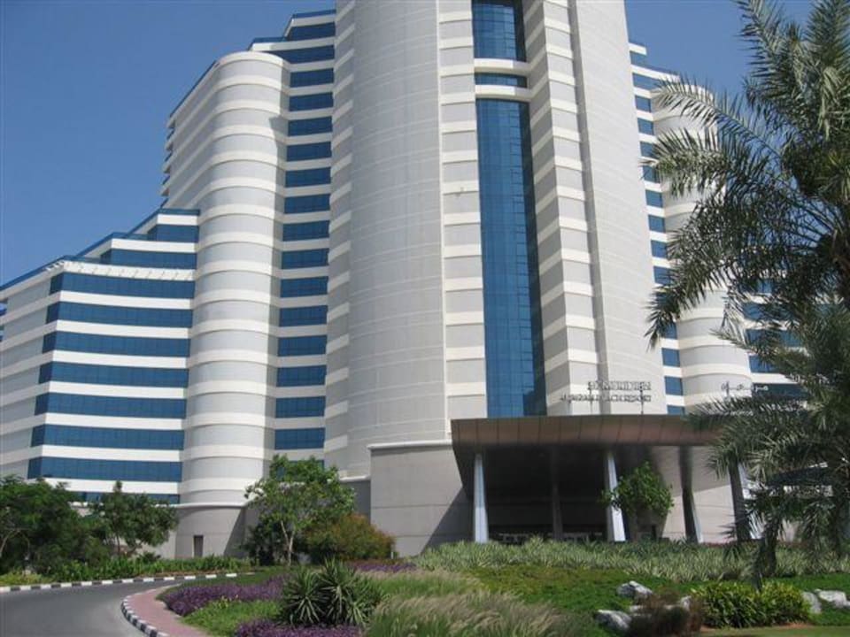 Le Meridien Al Aquah Beach - Rückseite Hotel Le Meridien Al Aqah Beach Resort