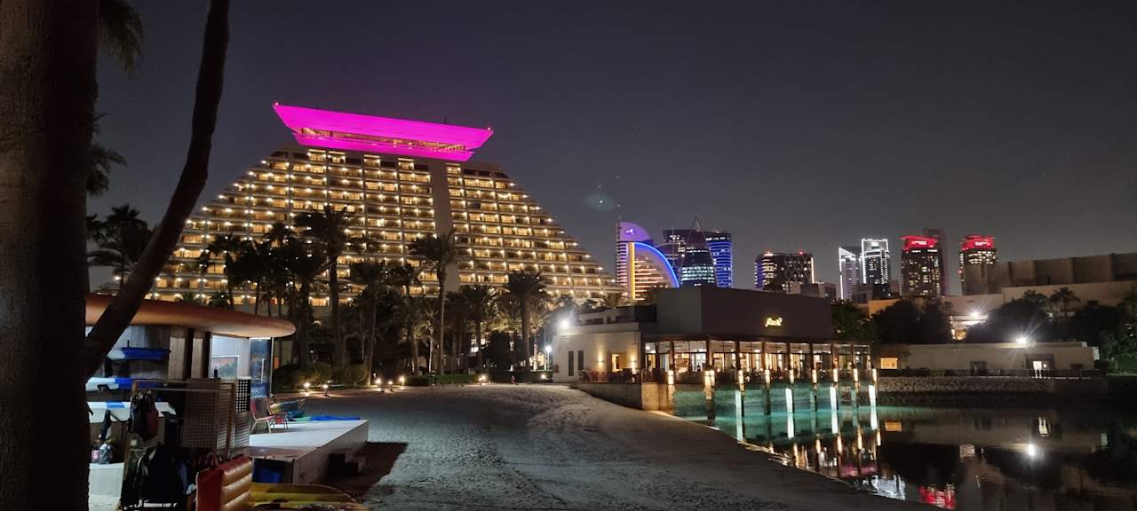 Gartenanlage Sheraton Grand Doha Resort & Convention Hotel