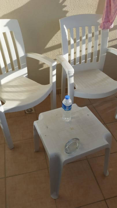 Terrasse Garnitur verscmutzt Crystal Admiral