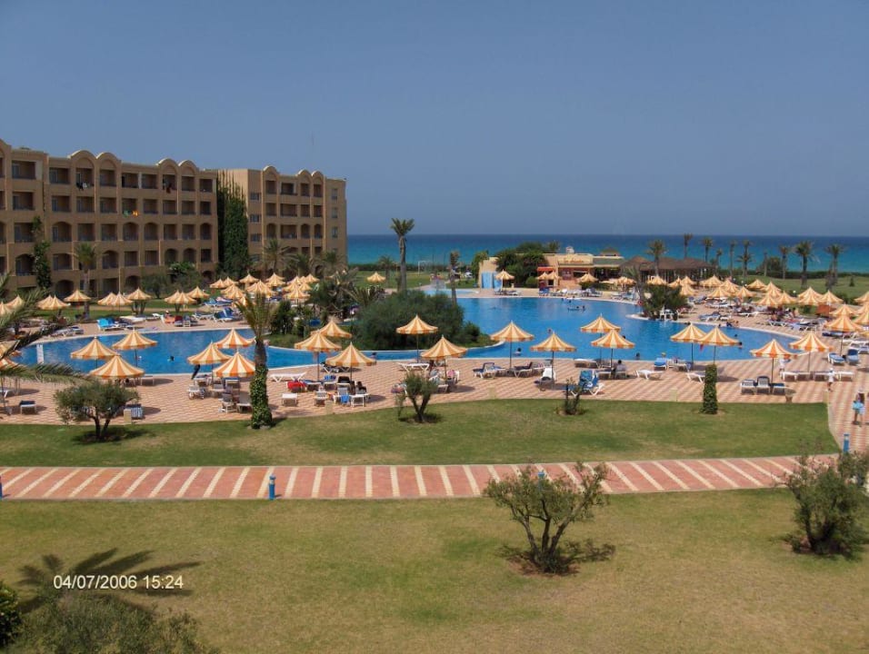Aussenbereich des Hotel Nour Palace Resort & Thalasso
