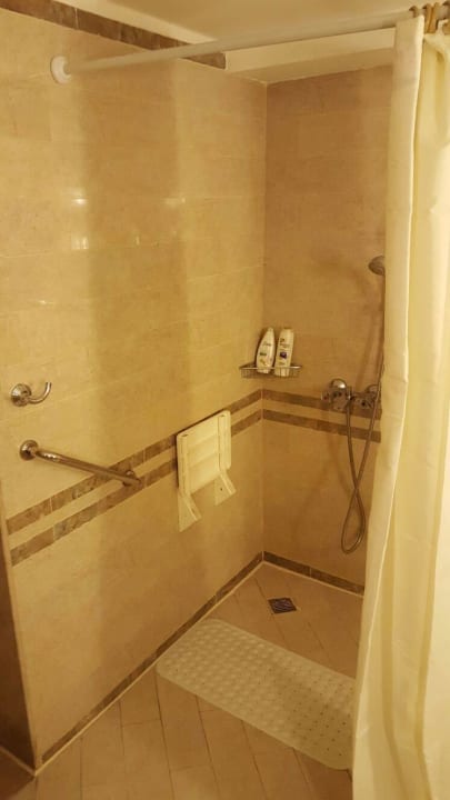 Befahrbare Dusche Steigenberger ALDAU Beach Hotel