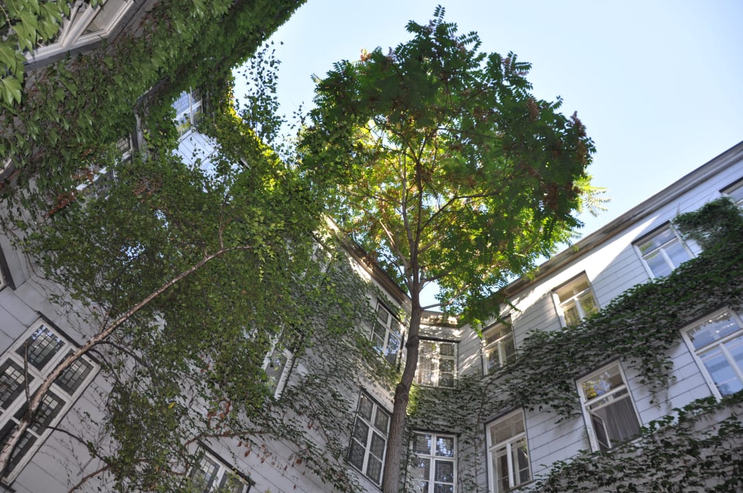 Innenhof Pension Kraml