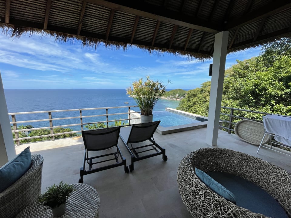 Ausblick Cape Shark Pool Villas
