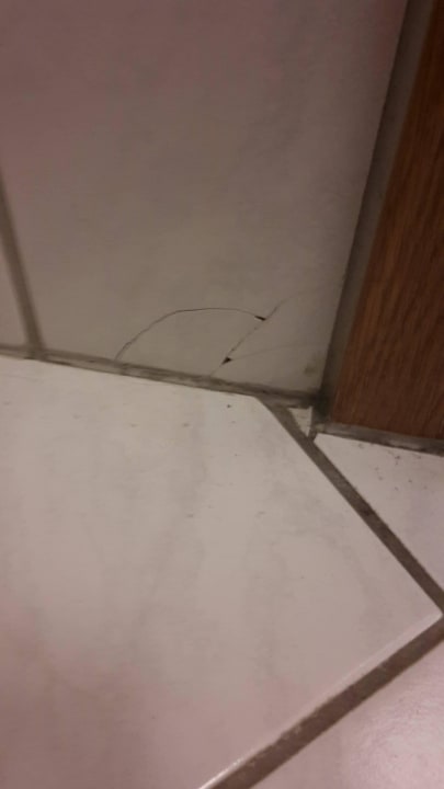 Geplatzte Fliese Hotel Kohlerhof