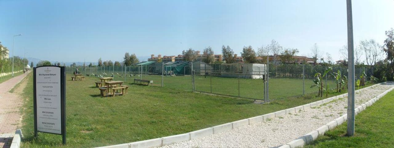 Mini zoo - panoramicznie Belek Beach Resort Hotel