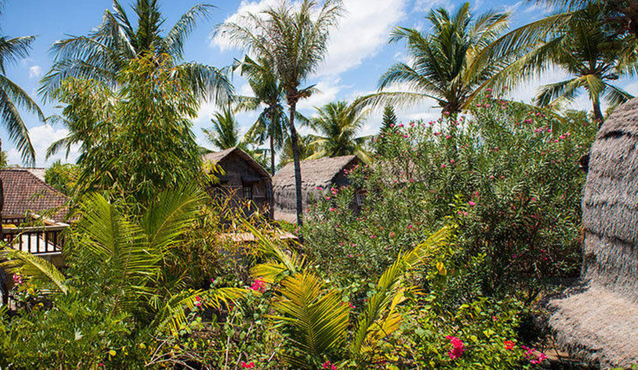 Terrace view Sunrise Resort Gili Air