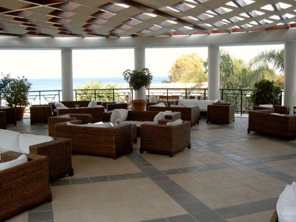 Außenlounge Hotel Calypso Beach