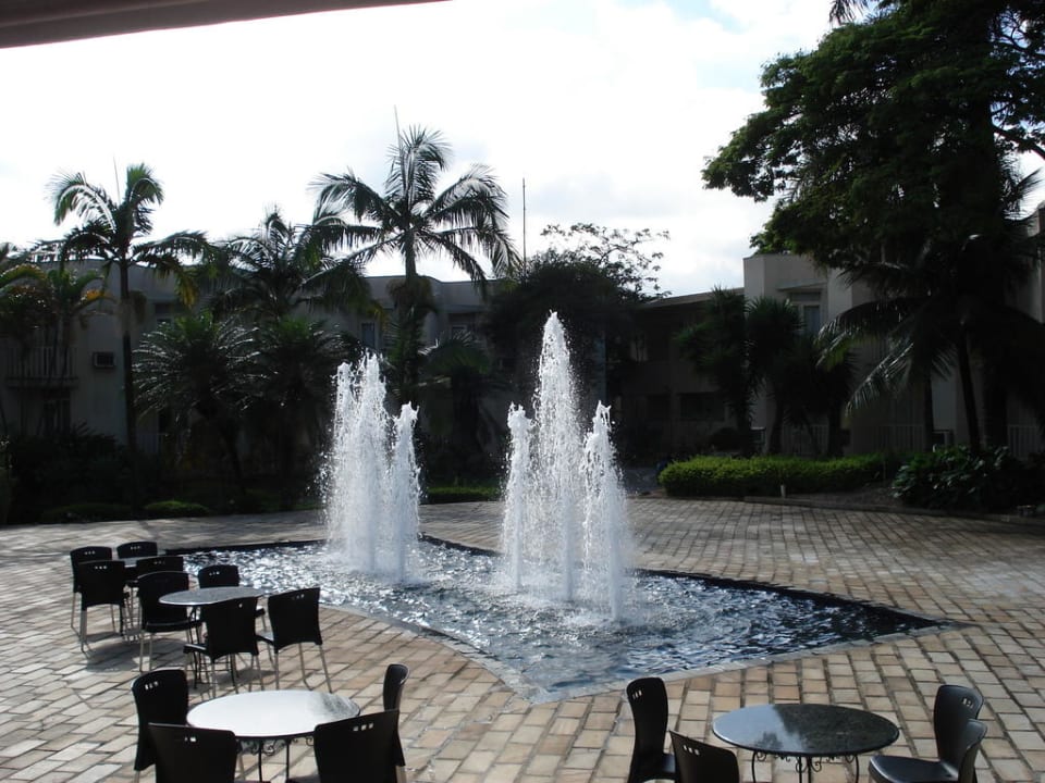 Blick vom Restaurant Hotel Actuall