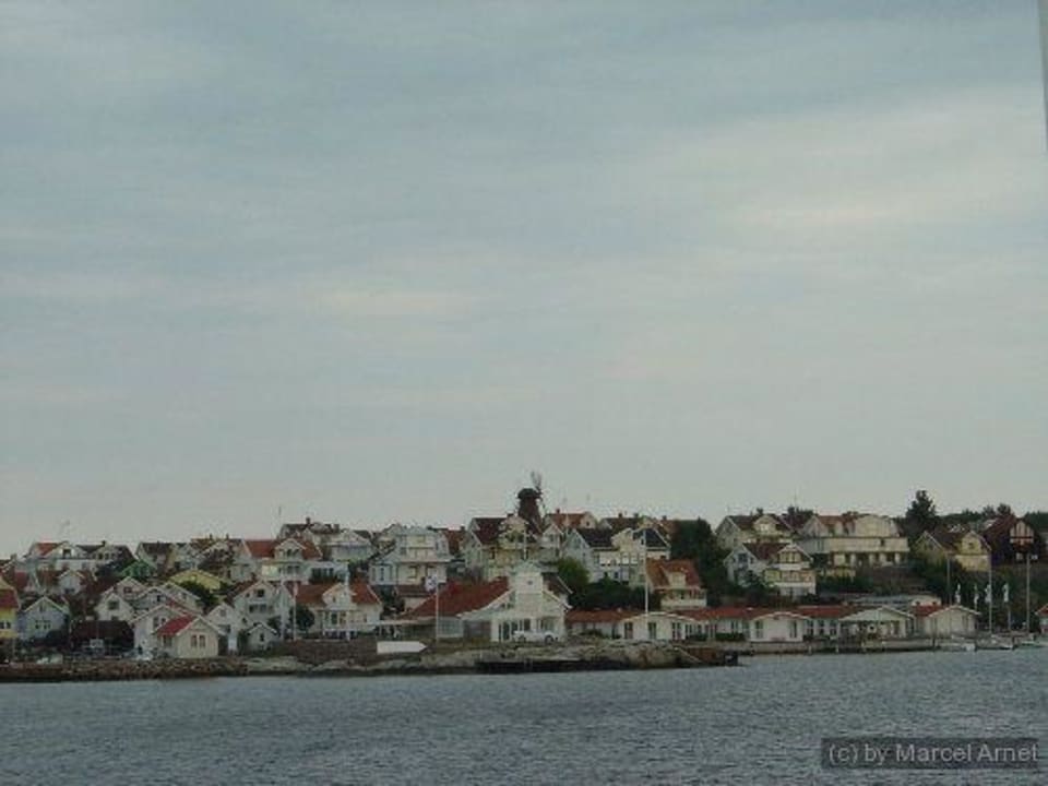 Anfahrt zum Hotel mit dem Schiff Gullmarsstrand Hotel