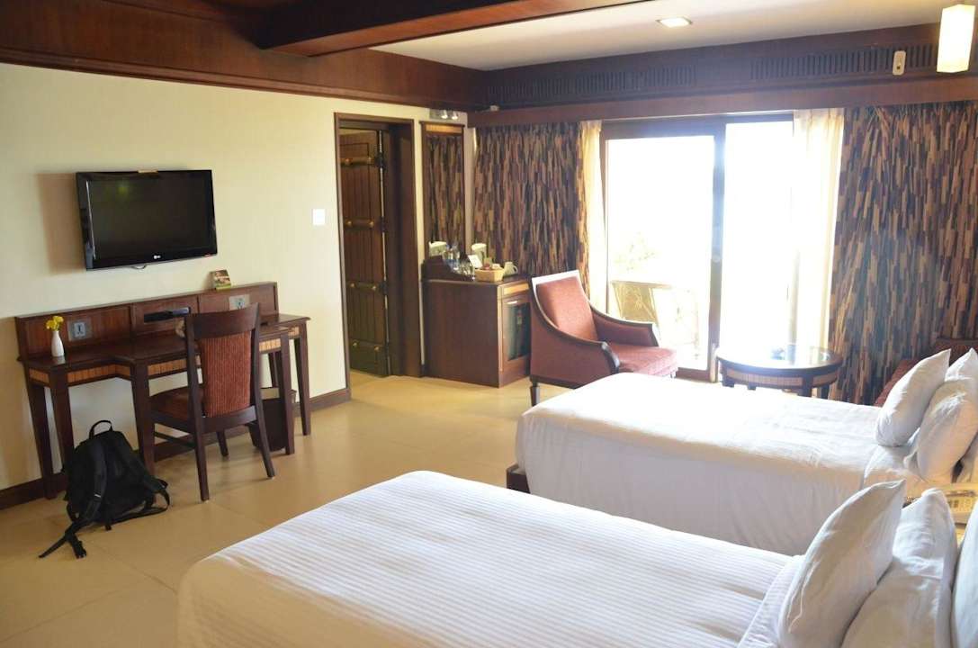 Wohn- und Schlafbereich Appartements Lake Palace - A Luxury Backwater Resort