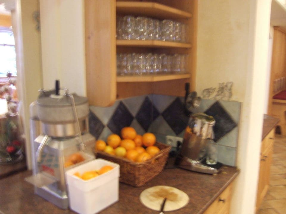 O-Saft zum selber pressen Hotel Auhof