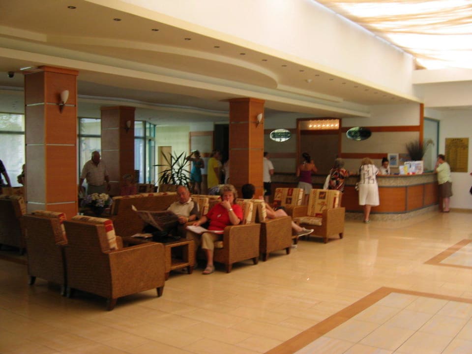 Rezeption DAS Club Hotel Sunny Beach