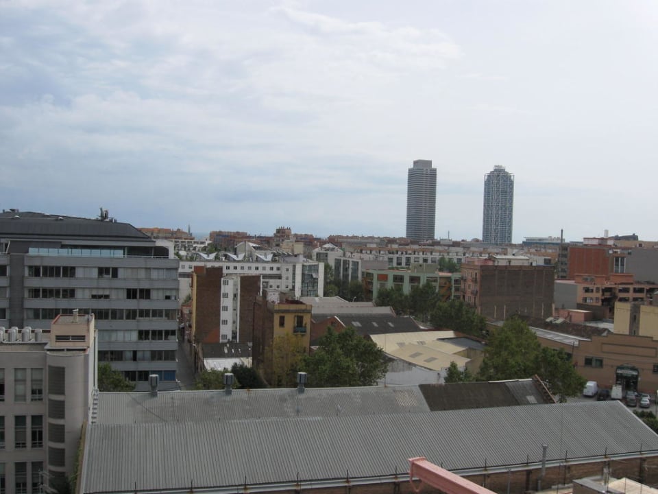 Blick von Zimmer 910 Richtung Meer Sallés Hotel Pere IV
