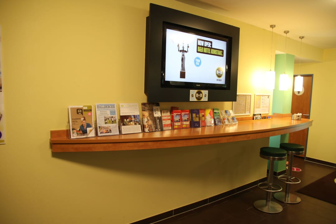 Eingangsbereich B&B Hotel München-Airport