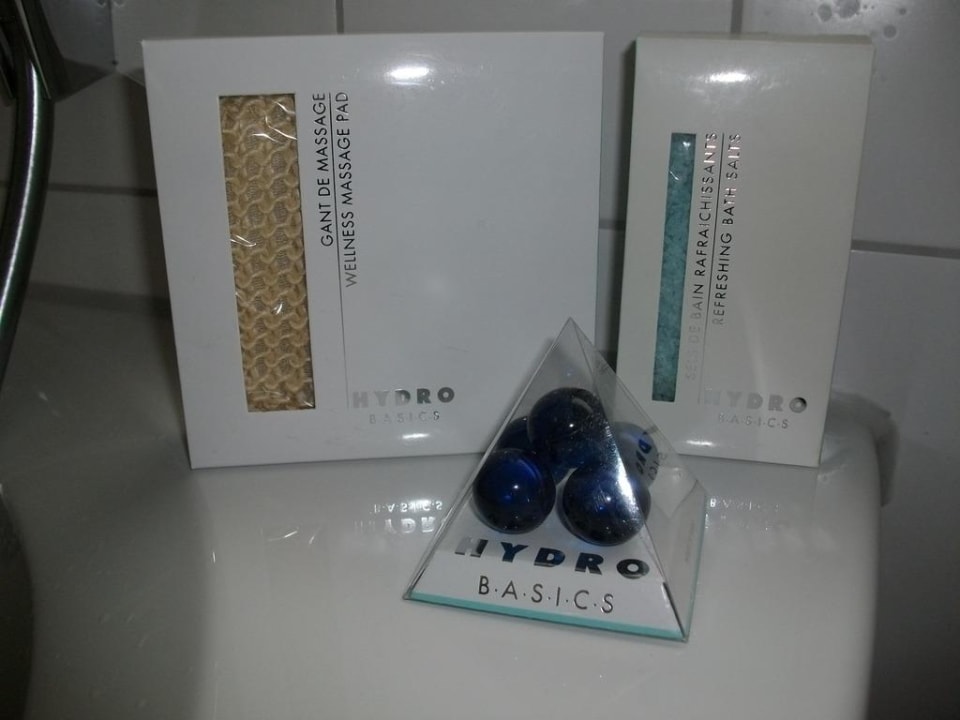 Alles da für ein schönes Bad Precise Resort Hafendorf Rheinsberg