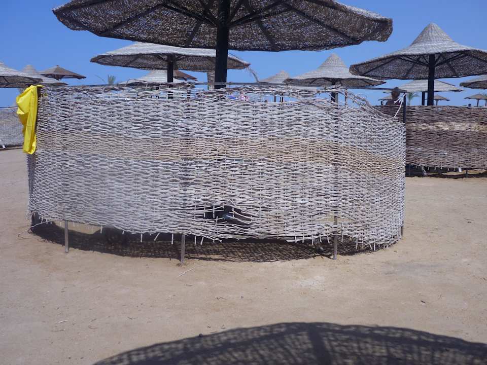 Kaputter Windschutz Riviera Aqua Park Resort