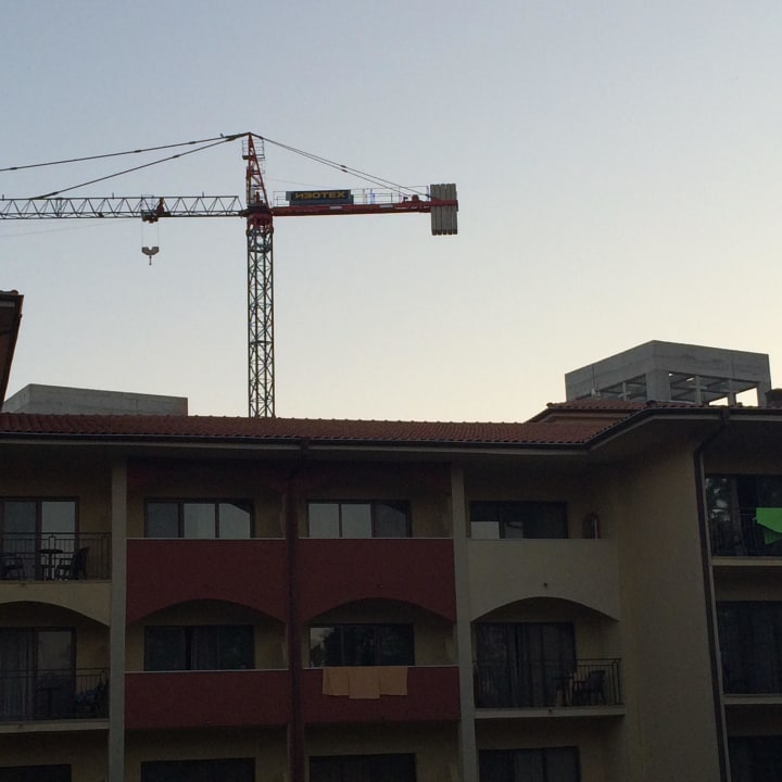 Blick vom Balkon GRIFID Aqua Club Bolero
