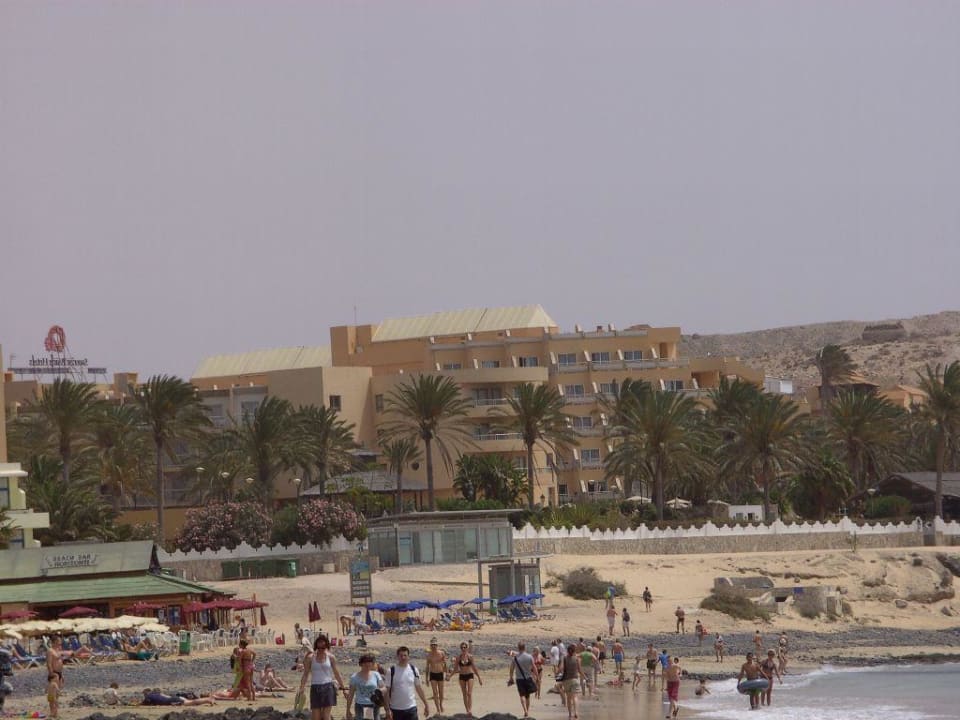 Hotelkomplex vom Strand SBH Costa Calma Beach Resort