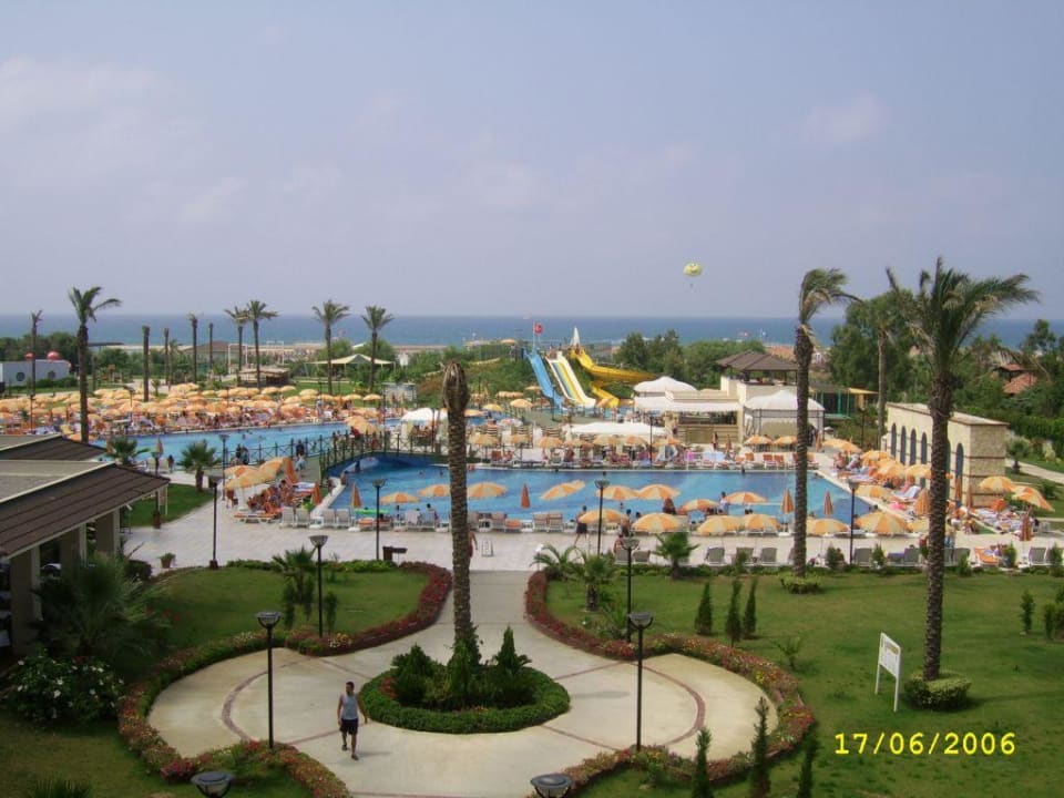 Ausblick von Zimmer 210 Sunis Elita Beach Resort & Spa