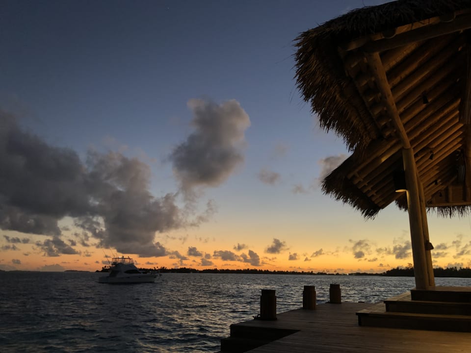 Ausblick Hotel Six Senses Laamu