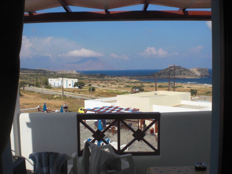 Blick aus Zimmer Apartments Golden Sun