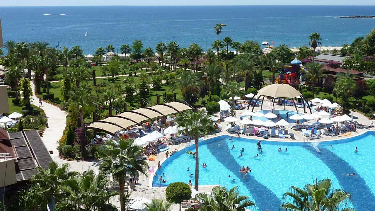 Vom Zimmer aus Saphir Resort & Spa