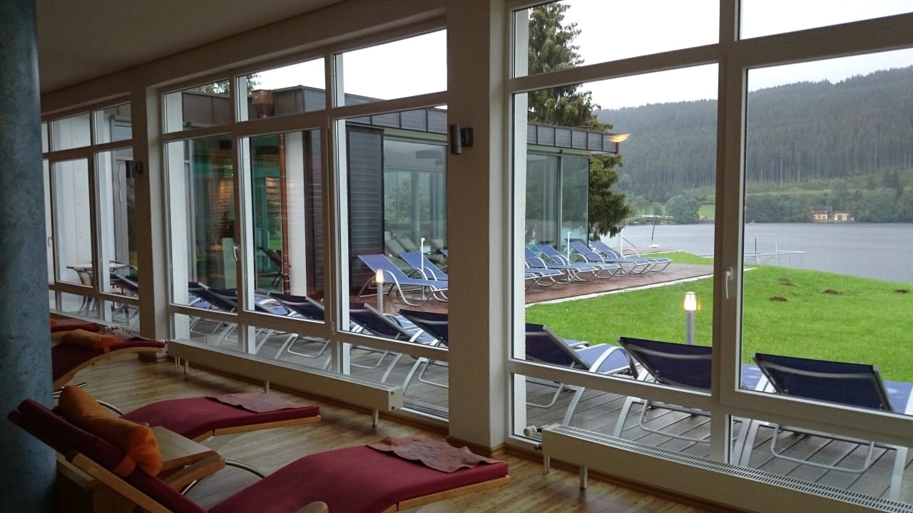 Aus dem Ruheraum Seehotel Wiesler