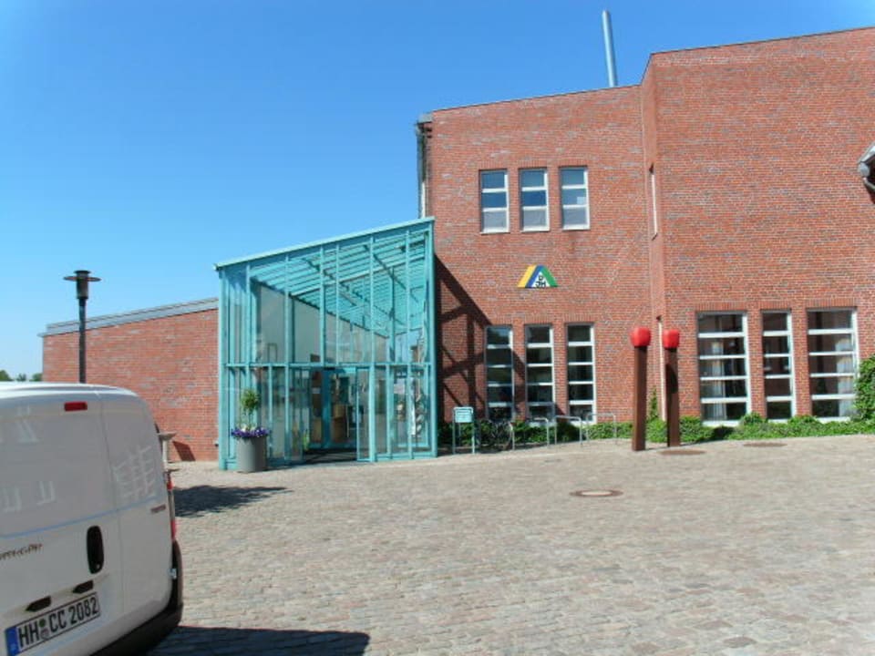 Eingang Jugendherberge Lauenburg Zündholzfabrik