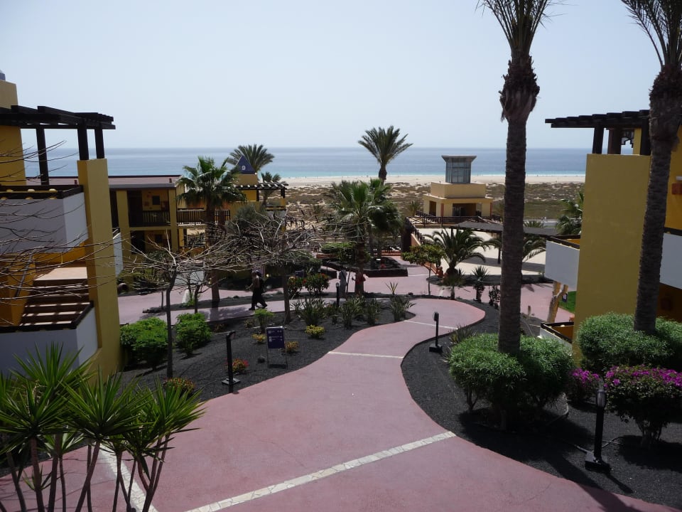 Blick durch die Anlage auf's Meer Occidental Jandía Playa