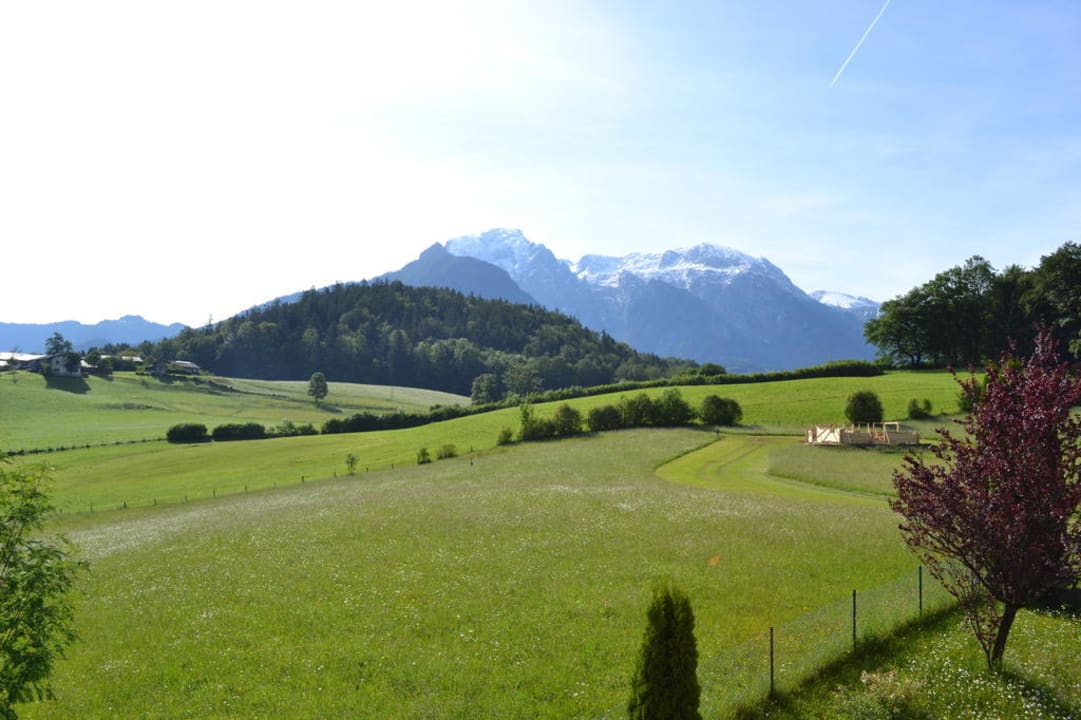 Ausblick vom Balkon Gästehaus Elvira