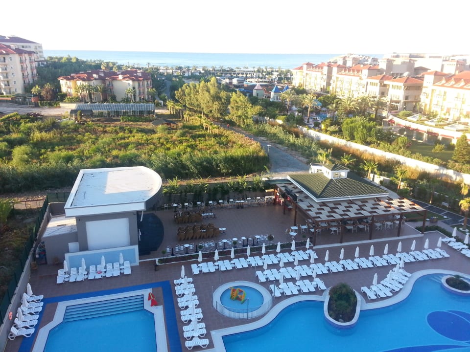 Widok z pokoju na morze Luna Blanca Resort & Spa
