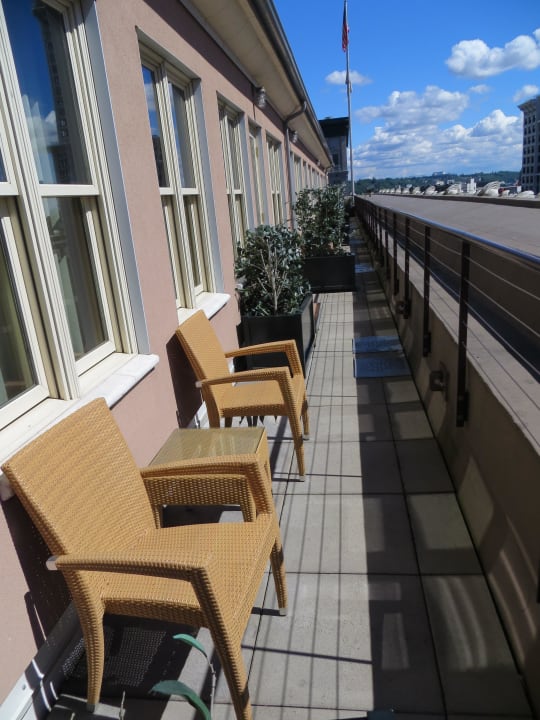 Terrasse Doubletree Arctic Club Hotel Seattle-Downtown