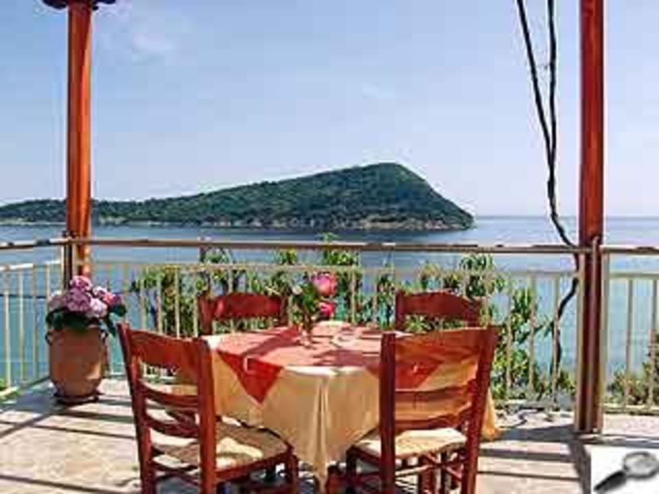 Ausblick vom Restaurant Hotel Agorastos