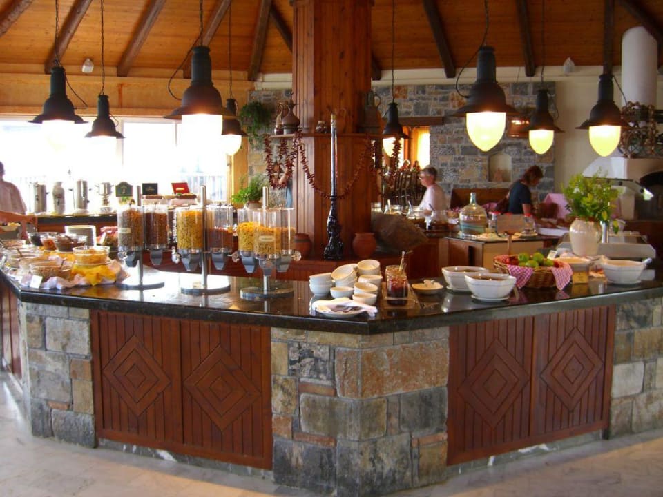 Ansicht zum Buffet Alexander Beach Hotel & Village Resort