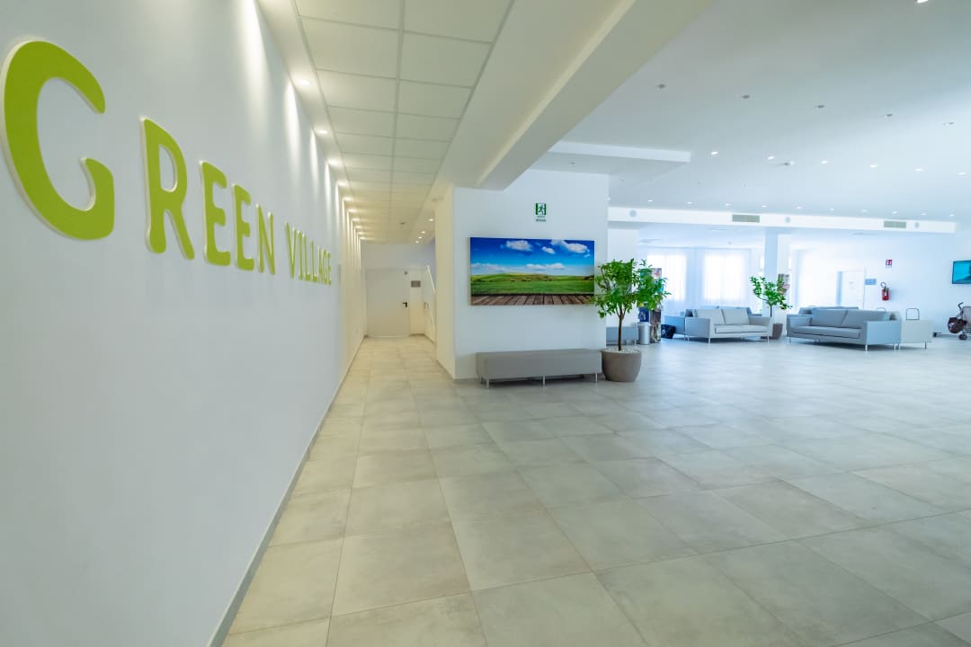 Lobby Color Green Village Cesenatico