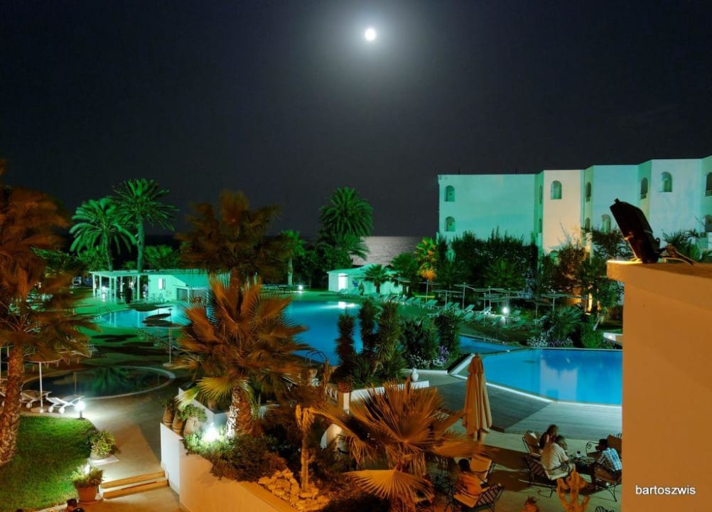 Widok z pokoju - po zmianie na lepszy  Hotel Thalassa Mahdia